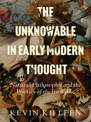 cover image of The Unknowable in Early Modern Thought